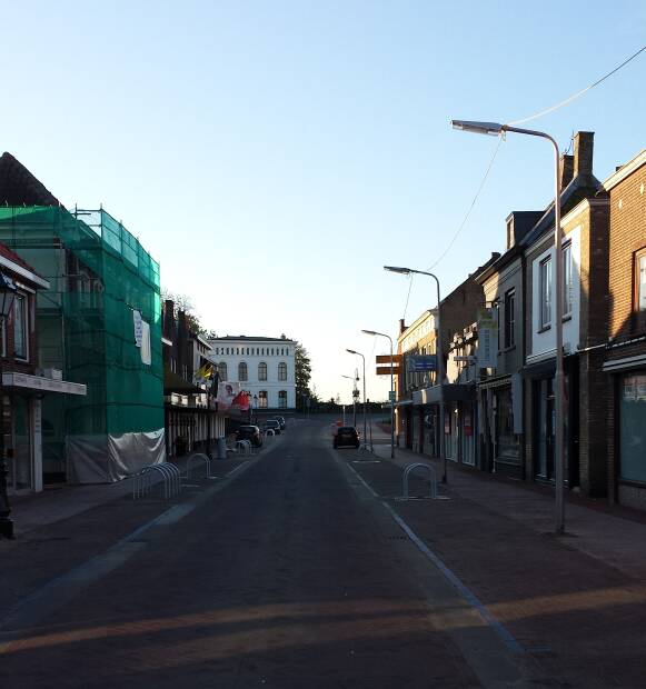 Numansdorp vernieuwde voorstraat oktober 2014
